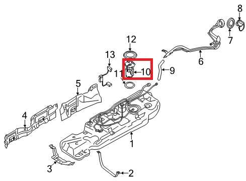 2016-2020 Infiniti QX60 Pure 3.5L Fuel Pump Assembly 17040-9PJ0A OEM - Alshned Auto Parts