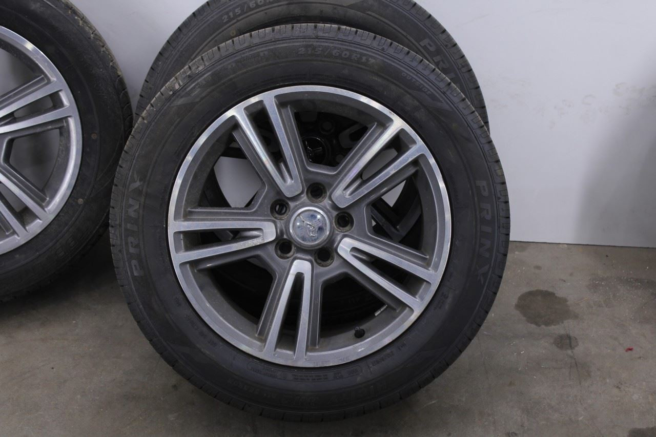 2010-13 Ford Mustang Conv V6 Wheel R17x7J 5 Split Spoke Machined Set of 4 *ReaD*8
