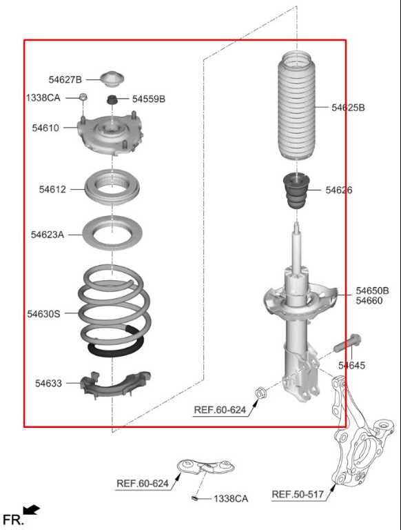 2019-2021 Hyundai Veloster 2L FWD Front Left Driver Side Shock Strut Absorber1