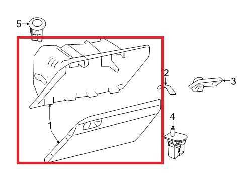 2011-2023 Dodge Charger GT AWD Glove Box Storage Compartment 1QF13DX9AP OEM - Alshned Auto Parts