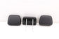 2014-21 Jeep Grand Cherokee Rear RH LH and Center 2nd Row Seat Headrest Set of 3 - Alshned Auto Parts