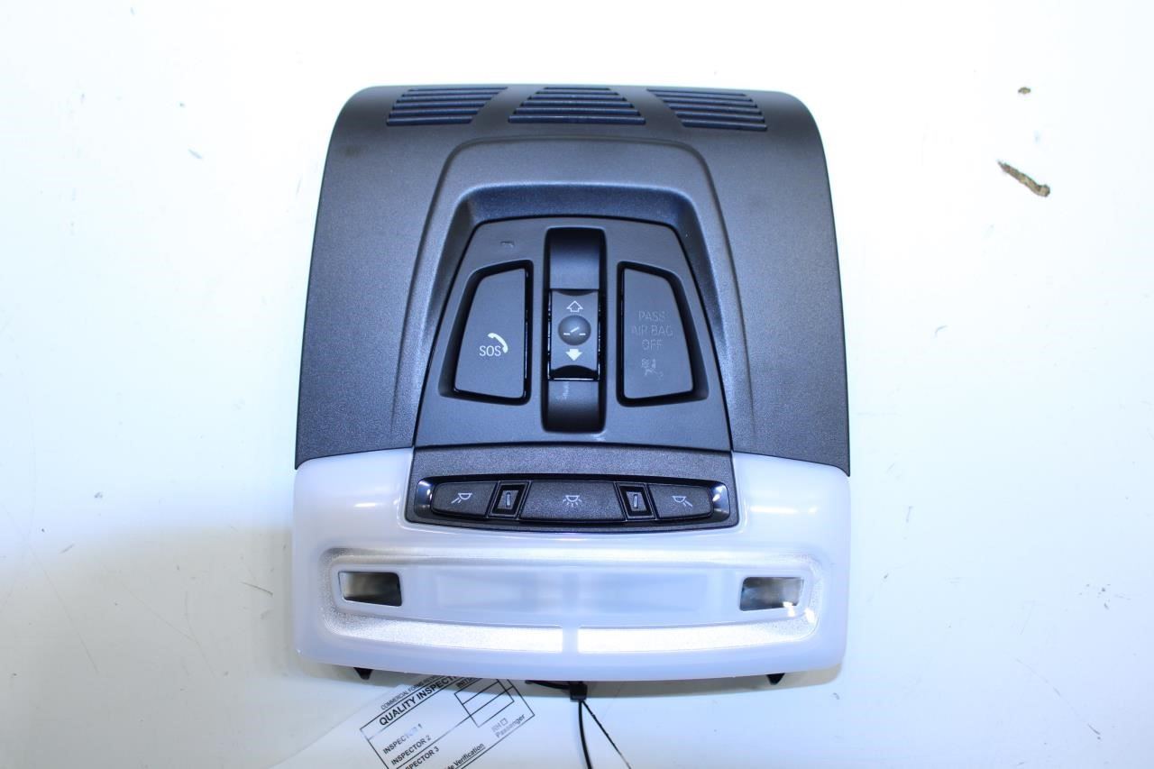 15-16 BMW 435I Gran Coupe Overhead Dome Light Lamp w/ Sunroof Switch 63319312494 - Alshned Auto Parts