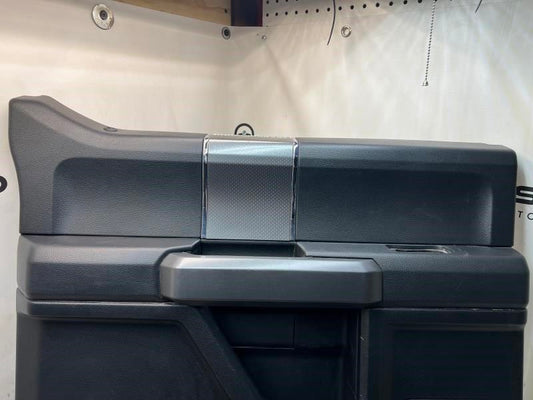 2015-17 Ford F150 Rear Left Driver Side Door Trim Panel Ebony FL3B-1627473-B OEM - Alshned Auto Parts