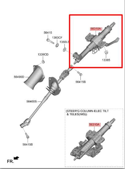 2018-2023 Kia Stinger GT1 3.3L AWD Steering Column Assembly 56310-J5000 OEM - Alshned Auto Parts