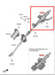 2018-2023 Kia Stinger GT1 3.3L AWD Steering Column Assembly 56310-J5000 OEM - Alshned Auto Parts