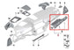 10-15 BMW 750i xDrive Front Right Dashboard Storage Tray Compartment 51459119796 - Alshned Auto Parts