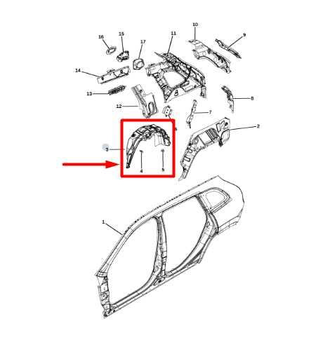 2019-2021 Jeep Cherokee RR LH Inner Quarter Liner Splash Shield 68287925AD OEM - Alshned Auto Parts