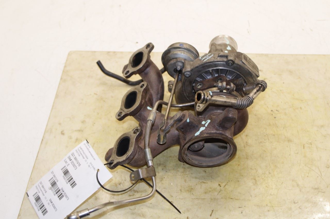 2014-20 Maserati Ghibli S Q4 3.0L AWD Left Side Engine Turbocharger Manifold 57K - Alshned Auto Parts