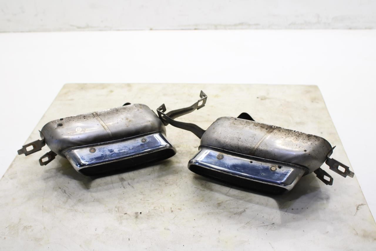2010-2015 BMW 750i xDrive Rear Left and Right Exhaust System Tip 51127195405 OEM - Alshned Auto Parts