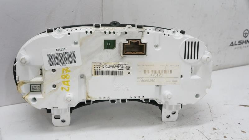 2016 Jeep Grand Cherokee Limited 3.6L Speed Gauge Instrument Cluster 81K Mileage - Alshned Auto Parts