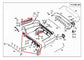 2010-2013 Mercedes-Benz E350 4Matic Rear Bumper Support Bracket Carrier Set of 7 - Alshned Auto Parts