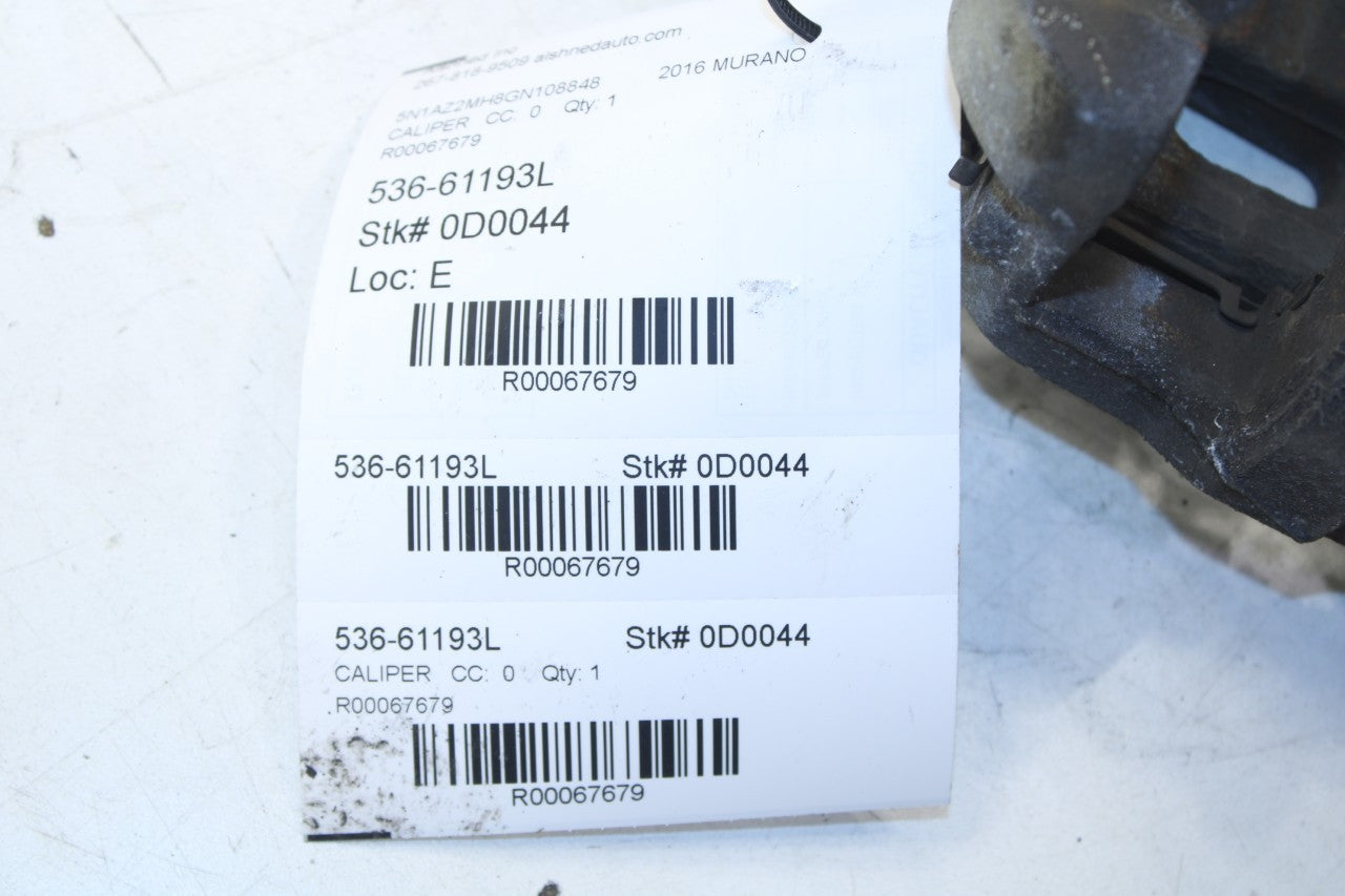 2015-2024 Nissan Murano Platinum Front Left Side Brake Disc Caliper 41011-3JA0A - Alshned Auto Parts