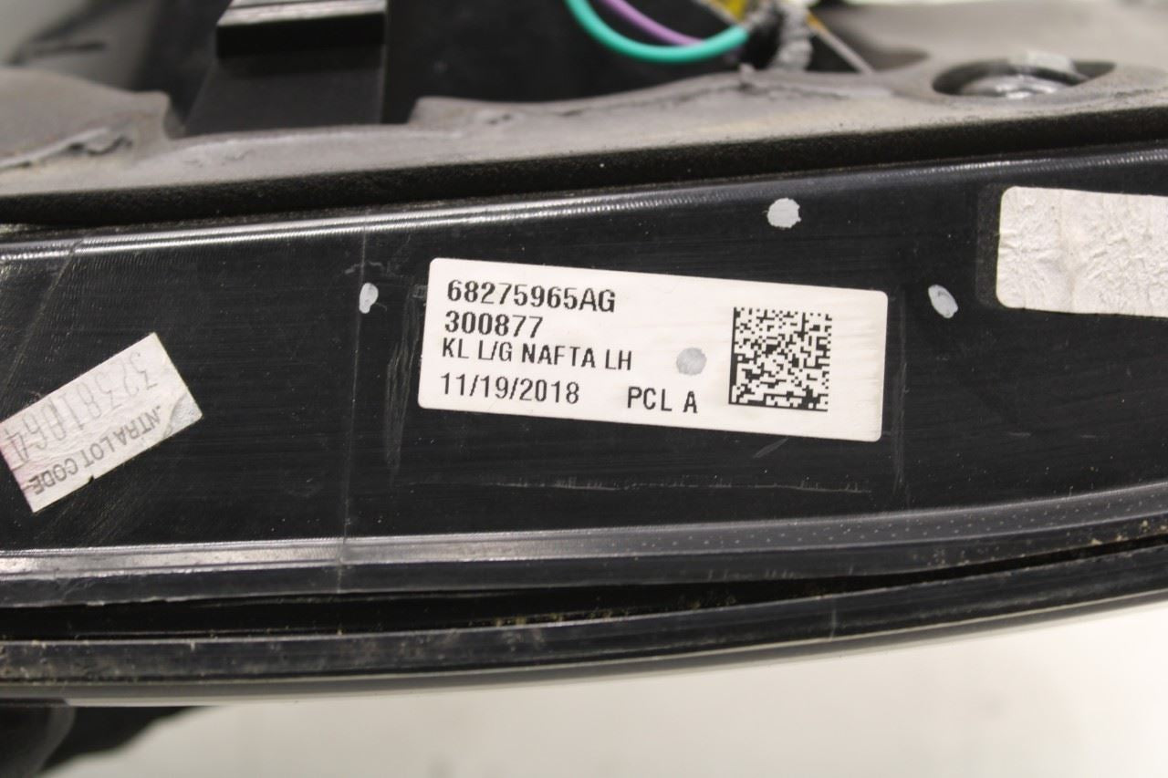 2019-23 Jeep Cherokee Latitude Rear Left Side Tail Light Lamp 68275965AG *ReaD* - Alshned Auto Parts