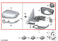 23-24 BMW 430i xDrive Gran Coupe Front Driver Left Side Rear View Mirror *ReaD* - Alshned Auto Parts