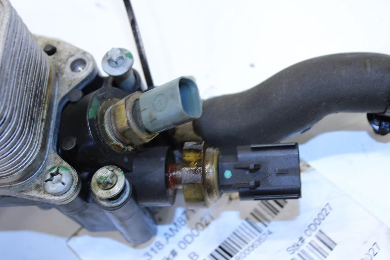 14-15 Jeep Grand Cherokee 3.6L Engine Oil Filter Adapter Housing 68105583AB OEM - Alshned Auto Parts
