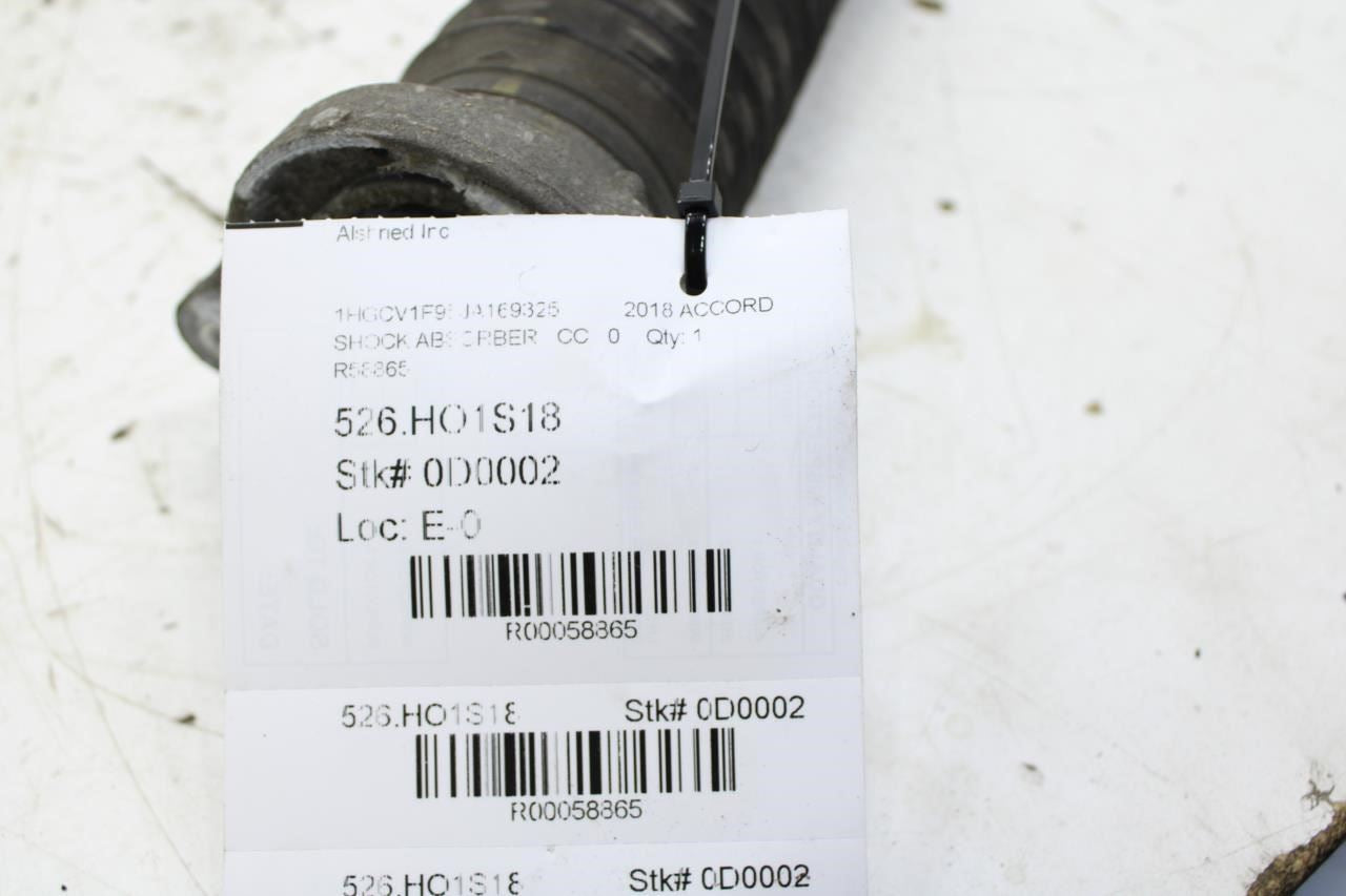2018-22 Honda Accord 1.5L FWD Rear Right Shock Strut Absorber 52611-TVA-L92 OEM - Alshned Auto Parts