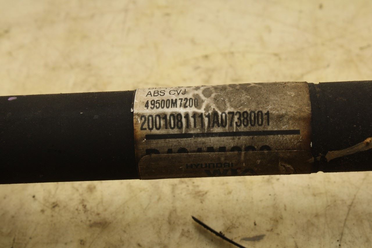 2019-2024 KIA Forte LXS FWD Front Left Side CV Axle Drive Half Shaft 49500-M7200 - Alshned Auto Parts