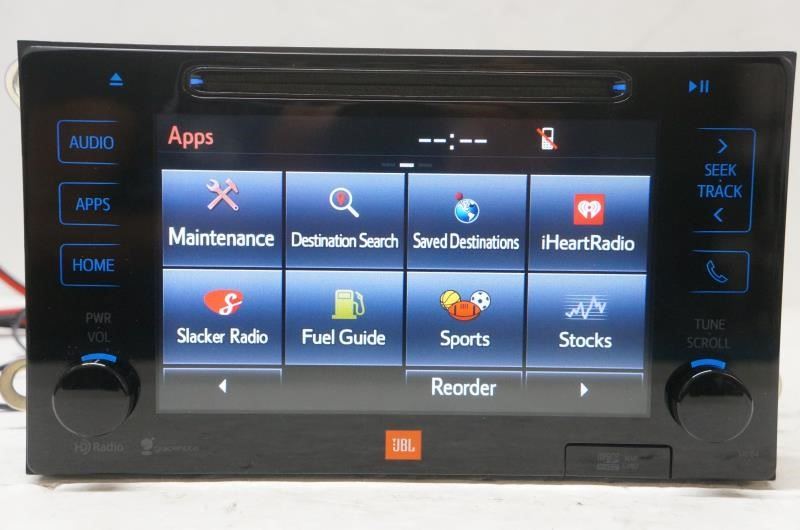 16-18 Toyota Tacoma JBL CD Navigation Radio Receiver 510104 OEM 86100-04170 - Alshned Auto Parts