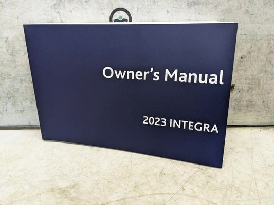 2023 Acura Integra Owners Manual Set with Case 313S5600 00X31-3S5-6000 OEM - Alshned Auto Parts