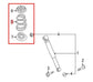 2017-22 Nissan Rogue Sport SL AWD Rear Right and Left Suspension Coil Spring Set - Alshned Auto Parts