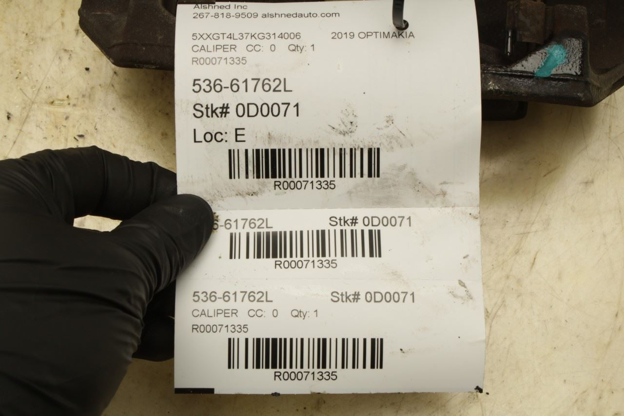 16-2020 Kia Optima LX Front Left Driver Side Disc Brake Caliper 58110-D5100 OEM - Alshned Auto Parts