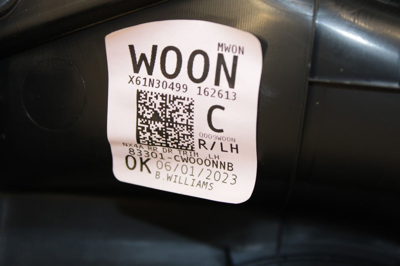 2022-2024 Hyundai Tucson SEL Rear Left Driver Side Door Trim Panel 83310-CW000 - Alshned Auto Parts