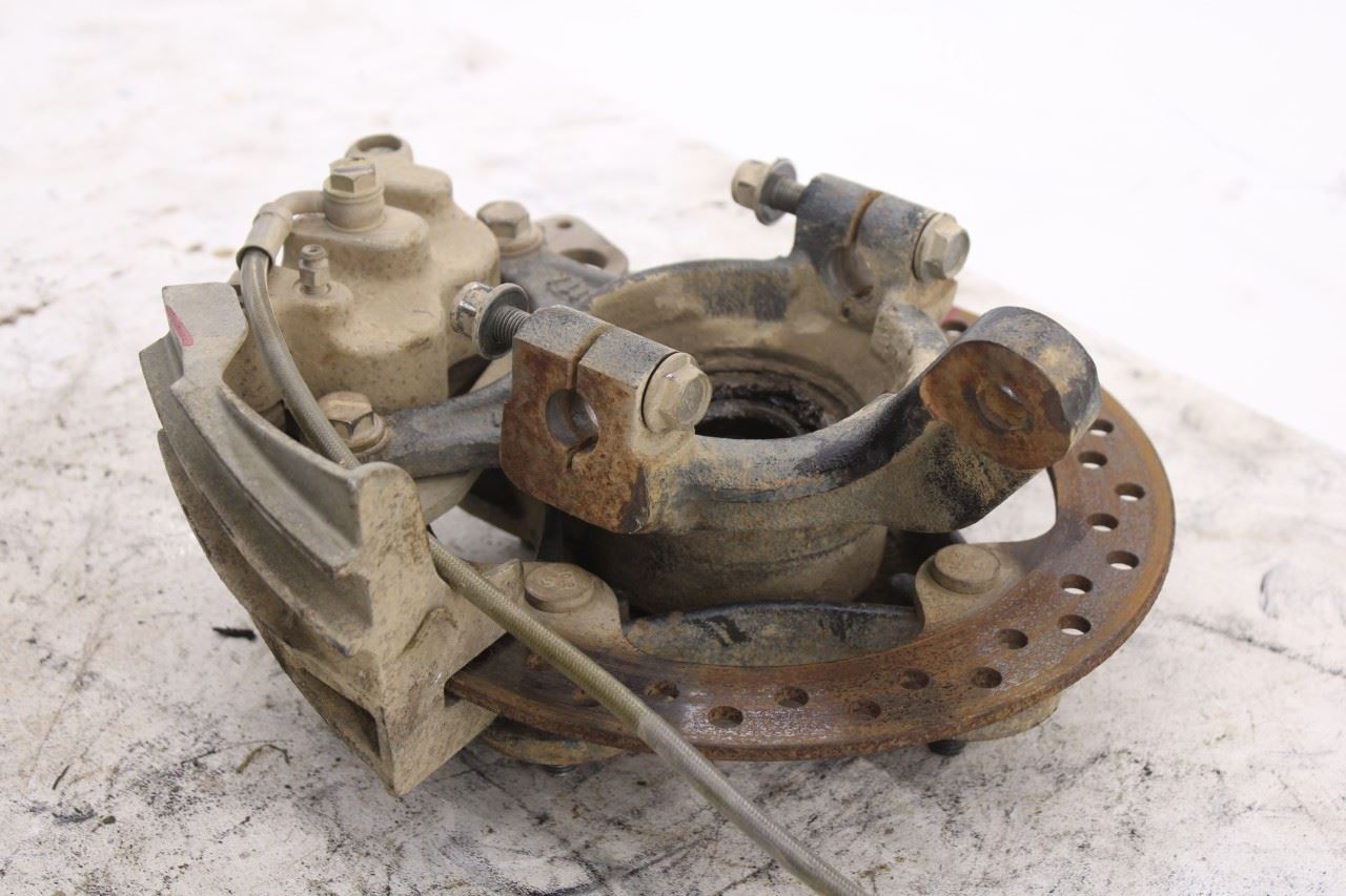 2015-23 Polaris RZR XP 1000 Front Left Side Spindle Knuckle Hub w/ Brake Caliper - Alshned Auto Parts