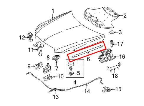2010-2016 Mercedes-Benz E350 Sport 4MATIC Front Hood Lift Support Strut Set - Alshned Auto Parts