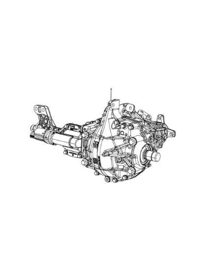 13-21 Ram 1500 Classic Express Quad Cab Front Axle Differential 3.92 ratio 215mm1