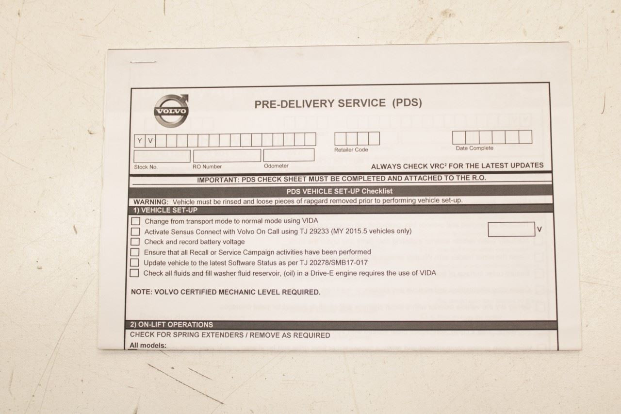 2015 Volvo S60 Owners Manual Set with Case R72092 - Alshned Auto Parts
