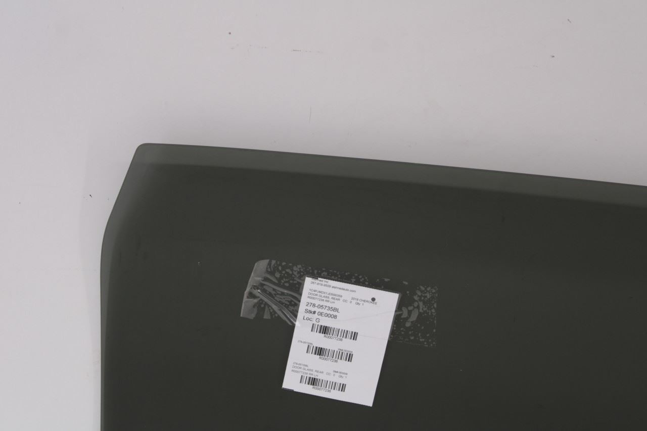2015-2023 Jeep Cherokee Limited Rear Left Side Door Window Glass 68104623AC OEM - Alshned Auto Parts