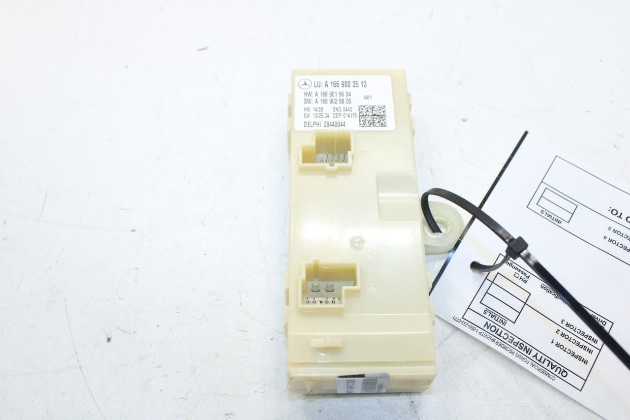 2010-2015 Mercedes-Benz ML350 Rear Trunk Lid Liftgate Module 166-900-35-13 OEM - Alshned Auto Parts
