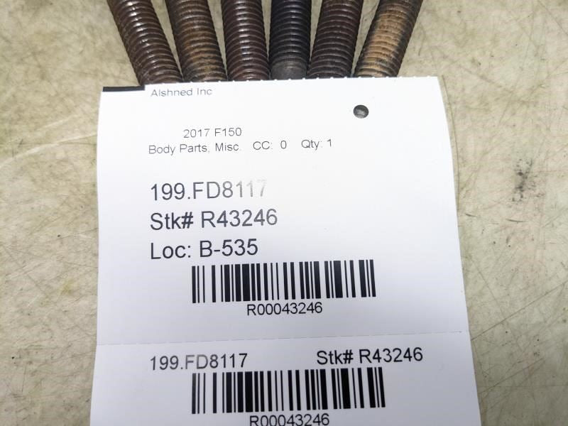 2015-2023 Ford F150 Truck Bed Floor Sill Bolt Set of 6 W717000-S900 OEM - Alshned Auto Parts