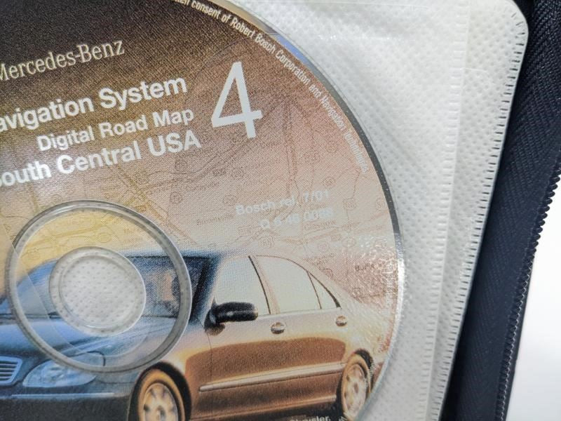 2000 Mercedes-Benz S430 Comand Navigation System CD Set of 11 Q-6-46-0053 OEM - Alshned Auto Parts