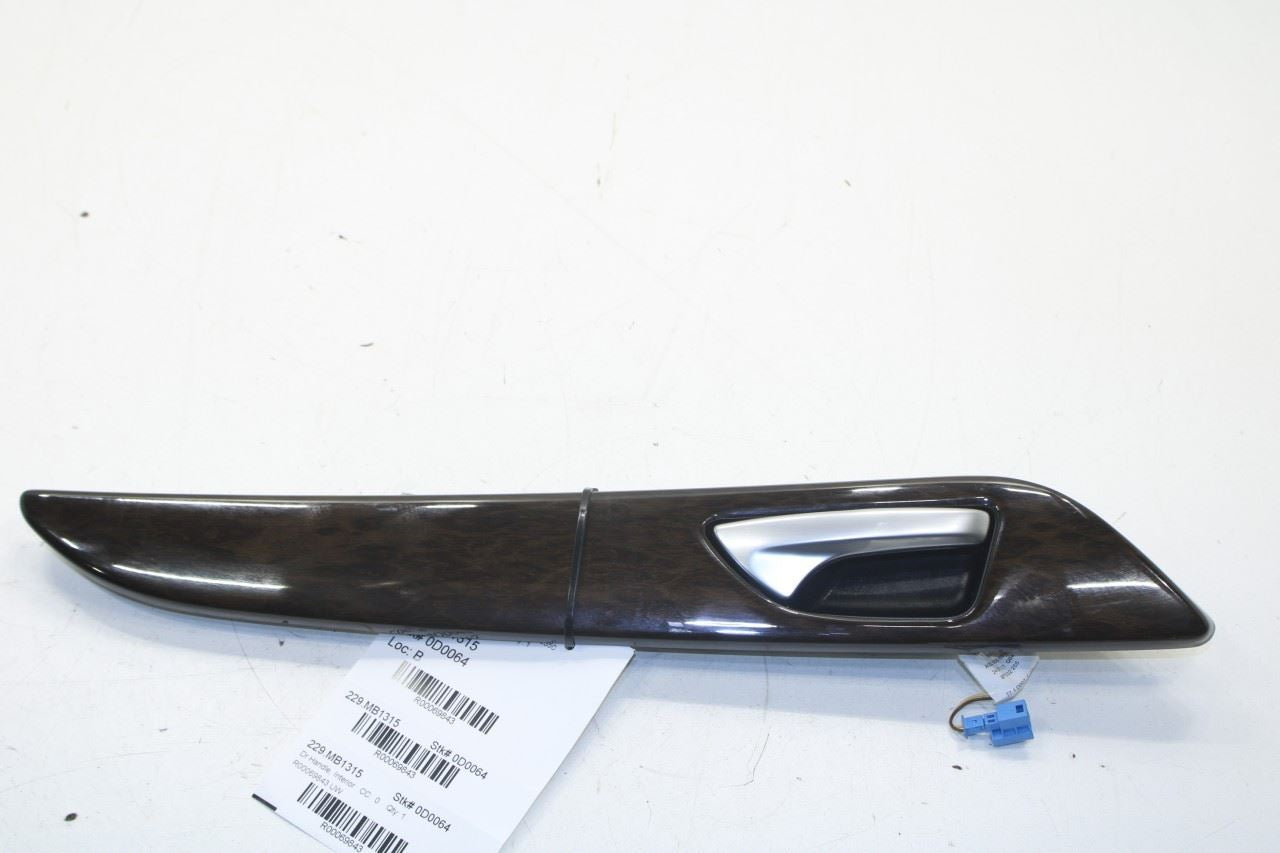 12-15 Mercedes-Benz ML350 Rear Right Door Interior Handle w/ Trim 166-760-06-61 - Alshned Auto Parts