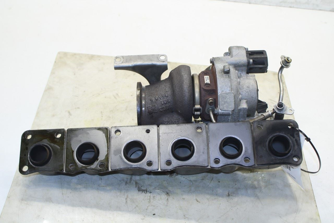 14-18 BMW X5 xDrive35i 3.0L AWD Engine Motor Turbocharger w Exhaust Manifold 87K - Alshned Auto Parts