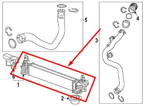 2024-2025 Chevrolet Trax 1.2L Engine Intercooler 42814935 OEM - Alshned Auto Parts