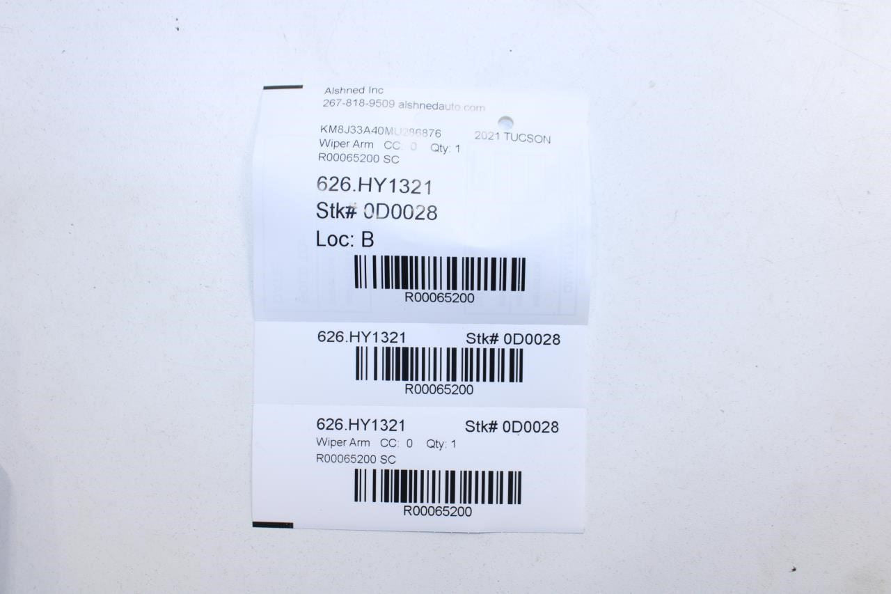 2015-2021 Hyundai Tucson Value Front Left and Right Wiper Arm 98311-D7000 OEM - Alshned Auto Parts