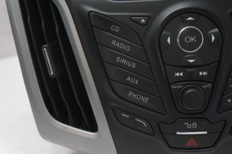 2012-2013 Ford Focus Radio Audio Control Unit Faceplate CM5T18K811KA OEM *ReaD* - Alshned Auto Parts