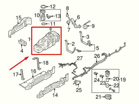 2011-2016 Ford F250 SD 6.7L Diesel Fuel Tank 26 US Gallons BC34-9A032-BE OEM - Alshned Auto Parts