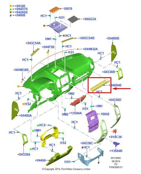 2015-2020 Ford F150 XL Super Cab Dash Instrument Panel Shelf Rubber Mat - Alshned Auto Parts