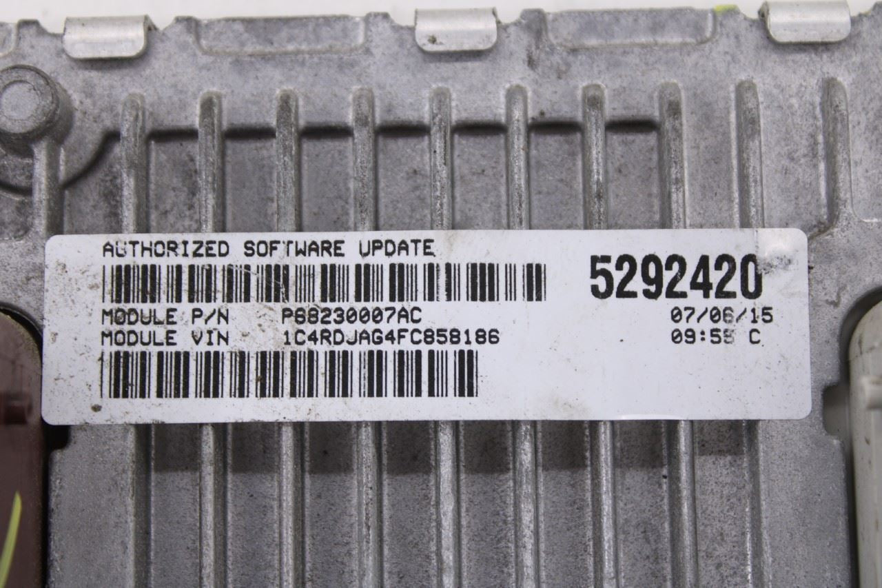 2015 Dodge Durango SXT 3.6L Engine Computer Control Module ECU ECM 5150987AB OEM - Alshned Auto Parts