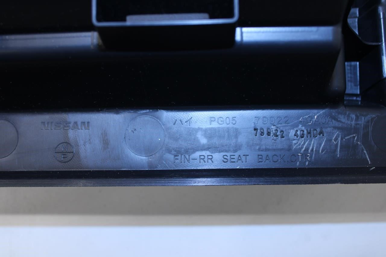 14-21 Infiniti Q50 Rear Seat Back Center Partition Storage Trim Cover 799224GA0A - Alshned Auto Parts