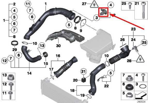 2011-2018 BMW X5 xDrive35i Mass Air Flow Meter Sensor 13627593624 OEM - Alshned Auto Parts