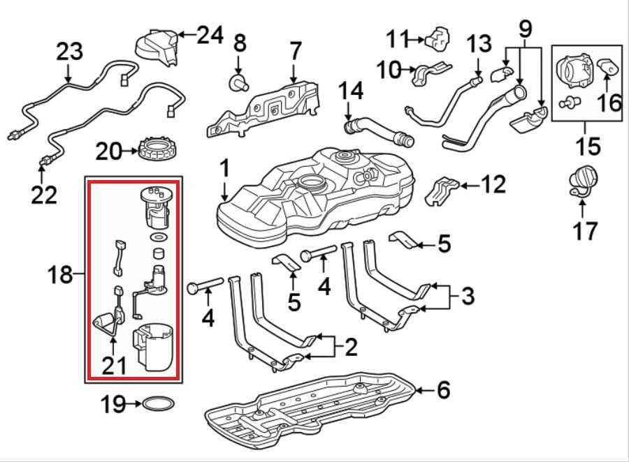 2016-2023 Toyota Tacoma Limited 3.5L In Tank Fuel Pump Assembly 77020-04090 OEM - Alshned Auto Parts