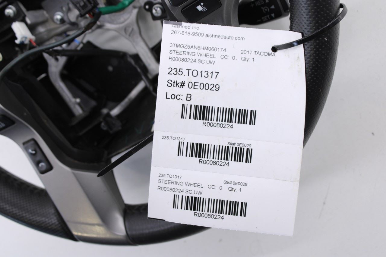 2015-23 Toyota Tacoma Limited 3.5L 4WD Steering Wheel Leather w/ Control Buttons - Alshned Auto Parts