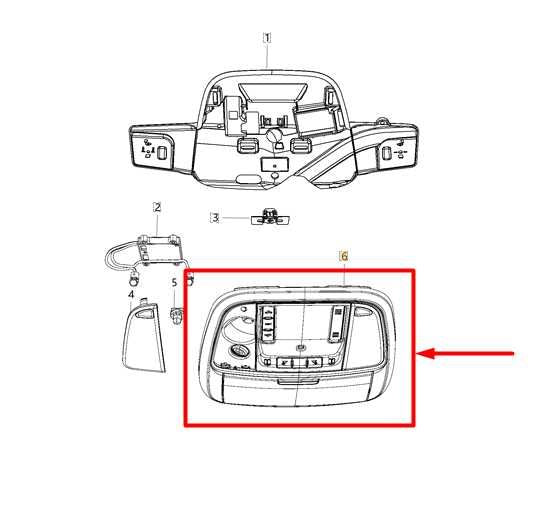 14-21 Jeep Grand Cherokee Front Overhead Console Dome Light Lamp 1VS301L1AE OEM - Alshned Auto Parts