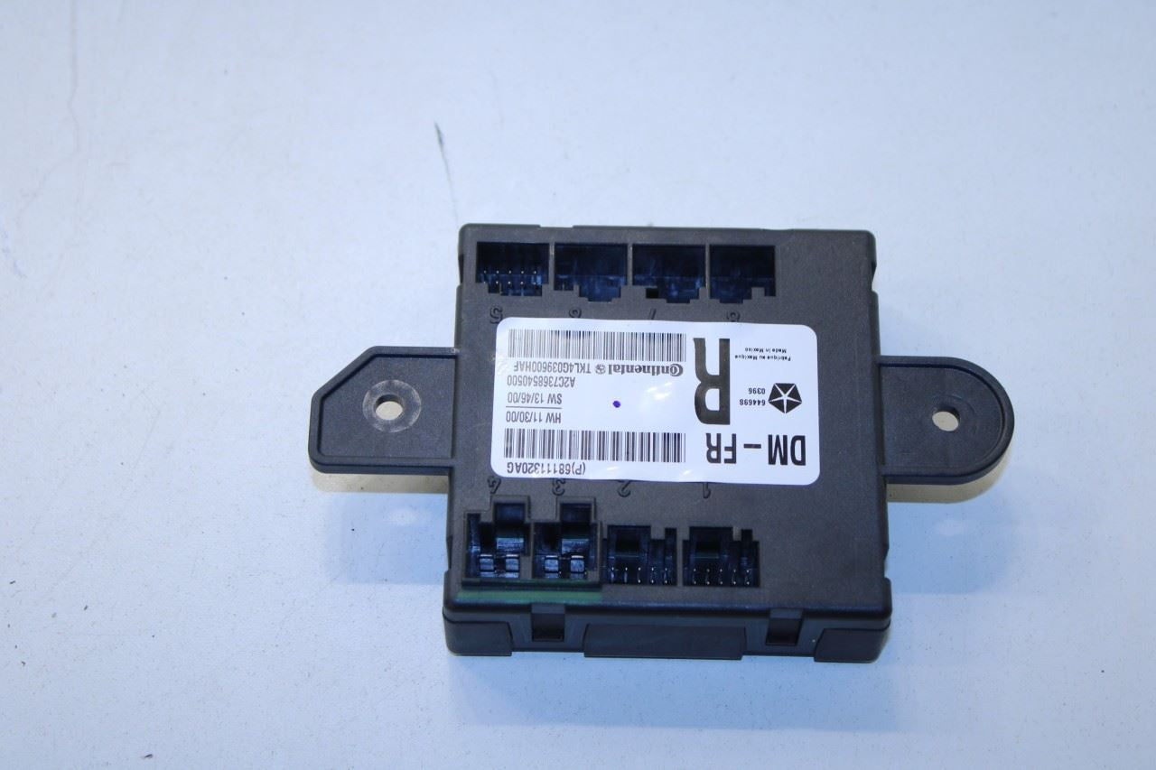14-20 Jeep Cherokee 75th Anniversary Front Right Door Control Module 68111320AG - Alshned Auto Parts