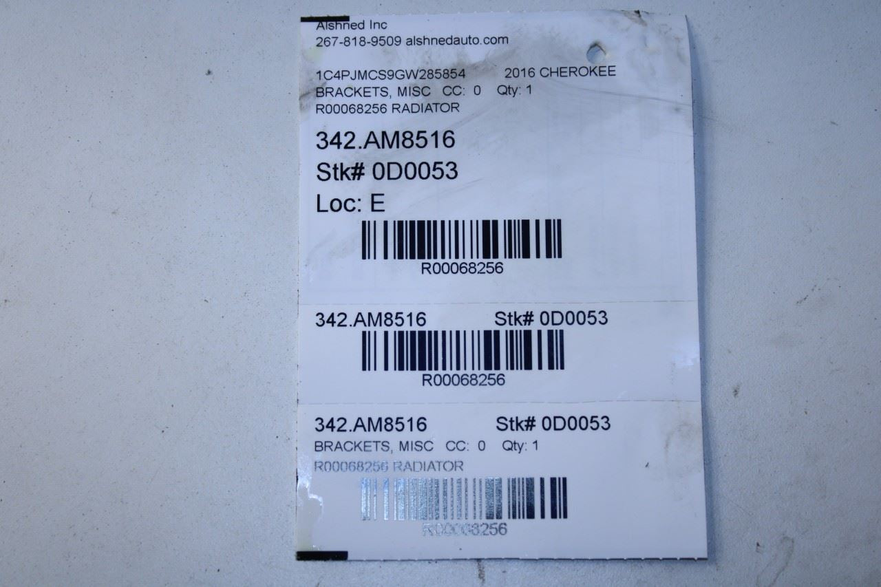 2014-2018 Jeep Cherokee Front LH and RH Chassis Frame Rail Extension End Cap - Alshned Auto Parts