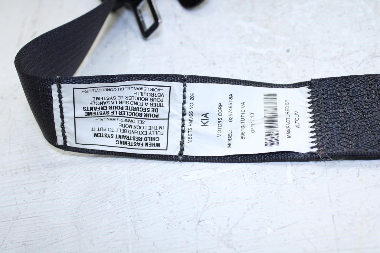 13-15 Kia Sorento EX Rear LH Side 2nd Row Seat Belt Retractor 89810-1U710VA OEM - Alshned Auto Parts